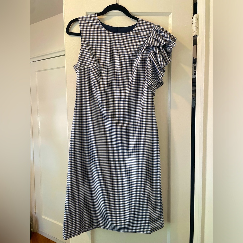 Banana Republic ruffle sleeve dress